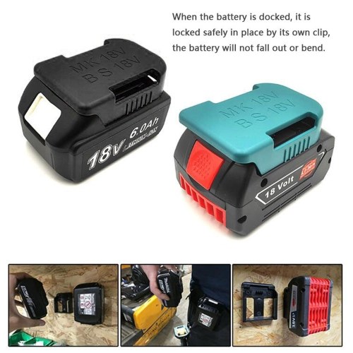 5 PCS 18V Lithium Battery Bracket Fixing Devices Holder Dust Cover Battery Rack Applicable to BS
5 PCS 18V Lithium Battery Bracket Fixing Devices Holder Dust Cover Battery Rack Applicable to BS
