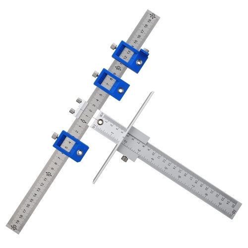 Stainless Adjustable Punch Locator Cabinet Hardware Jig Drilling Positioning Anchor Guide Woodworking Tool for Door Furniture Handle Hole Carpenter
Stainless Adjustable Punch Locator Cabinet Hardware Jig Drilling Positioning Anchor Guide Woodworking Tool for Door Furniture Handle Hole Carpenter