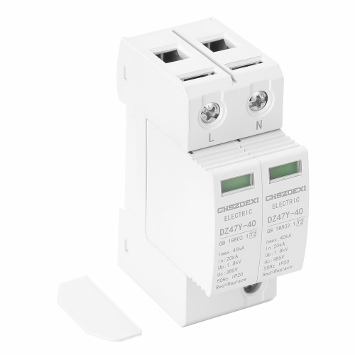 DZ47Y-40 385V SPD House Surge Protector Protective Low-voltage Arrester Device Lightnings Protecting Device
DZ47Y-40 385V SPD House Surge Protector Protective Low-voltage Arrester Device Lightnings Protecting Device