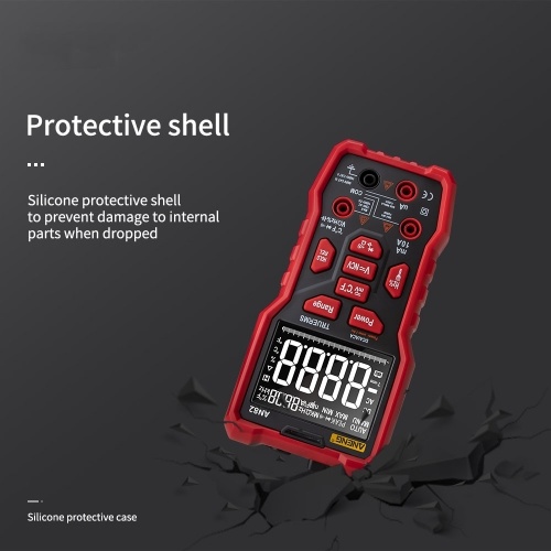 ANENG AN82 Smart Multimeter Auto Range Handheld NCV Digital Multimeter Automatic High Precision Digital Universal Meter Multi-functional Tester
ANENG AN82 Smart Multimeter Auto Range Handheld NCV Digital Multimeter Automatic High Precision Digital Universal Meter Multi-functional Tester