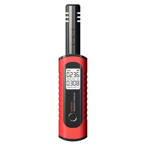 IZEEO LCD Display Radiation Detector Electric Field Magnetic Field Dual Detection High Accuracy Handheld Radiation Tester
IZEEO LCD Display Radiation Detector Electric Field Magnetic Field Dual Detection High Accuracy Handheld Radiation Tester