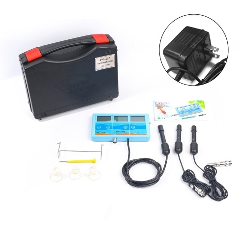 6in1 Multifunctional Water Quality Detector High Accuracy PH Meter Temperature ORP EC CF T-DS Measuring Device
6in1 Multifunctional Water Quality Detector High Accuracy PH Meter Temperature ORP EC CF T-DS Measuring Device