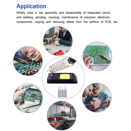 20Pcs Electronic Soldering Iron Kit with Adjustable Temperature Electronic Repair Tools
20Pcs Electronic Soldering Iron Kit with Adjustable Temperature Electronic Repair Tools