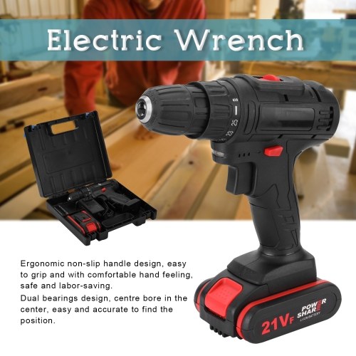 21VF Household Multifuctional Electric Drill Mini Screwdriver Rotation Ways Speeds Torques Adjustable
21VF Household Multifuctional Electric Drill Mini Screwdriver Rotation Ways Speeds Torques Adjustable