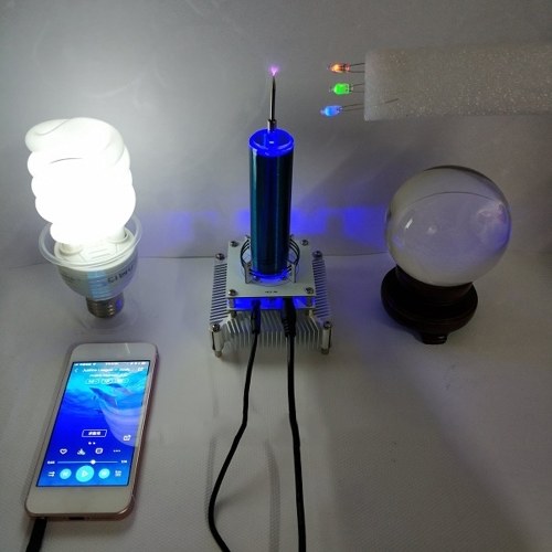 Multifunctional Electronics Audio Music Tesla Coil Module Plasma Speaker Wireless Transmission Sound Solid Science
Multifunctional Electronics Audio Music Tesla Coil Module Plasma Speaker Wireless Transmission Sound Solid Science