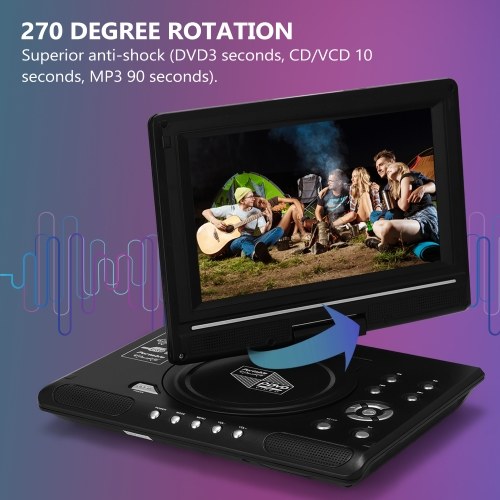 9.8inch High Denifition TV DVD Player Portable VCD MP3 MPEG Viewer with Game Handle and Compact Disc
9.8inch High Denifition TV DVD Player Portable VCD MP3 MPEG Viewer with Game Handle and Compact Disc