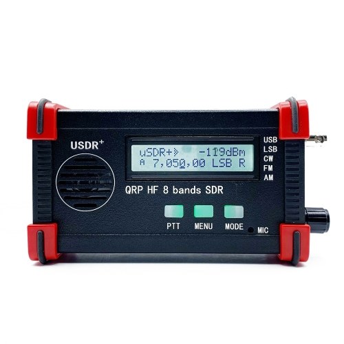 10W Max USDX + USDR HF QRP SDR SSB/CW Transceivers 5W DSP SDR Ham Radio 8 Bands Shortwave QCX-SSB with Hand Microphones 1602 Screen
10W Max USDX + USDR HF QRP SDR SSB/CW Transceivers 5W DSP SDR Ham Radio 8 Bands Shortwave QCX-SSB with Hand Microphones 1602 Screen