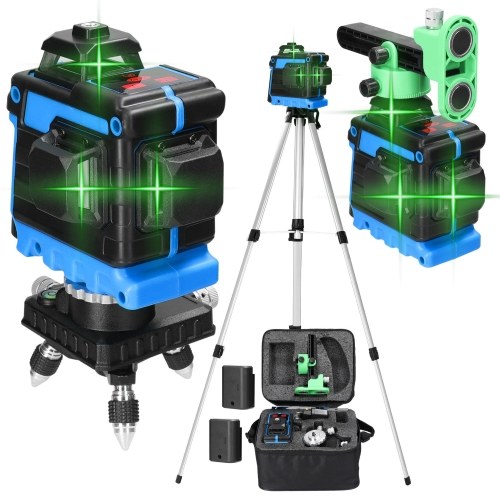 Mini Multifunctional 12 Lines Green Light Laser Level 3° Self-leveling Machine USB Rechargeable Lithium Battery Leveling Tool 3 Colors Optional
Mini Multifunctional 12 Lines Green Light Laser Level 3° Self-leveling Machine USB Rechargeable Lithium Battery Leveling Tool 3 Colors Optional