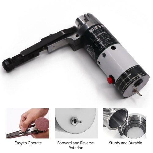Electric Belt Sander Mini Belt Sander Electric Grinder Small Grinding Machine Hand-held Electric Belt Sander with Sanding Belts Tool Case Grinding Heads
Electric Belt Sander Mini Belt Sander Electric Grinder Small Grinding Machine Hand-held Electric Belt Sander with Sanding Belts Tool Case Grinding Heads