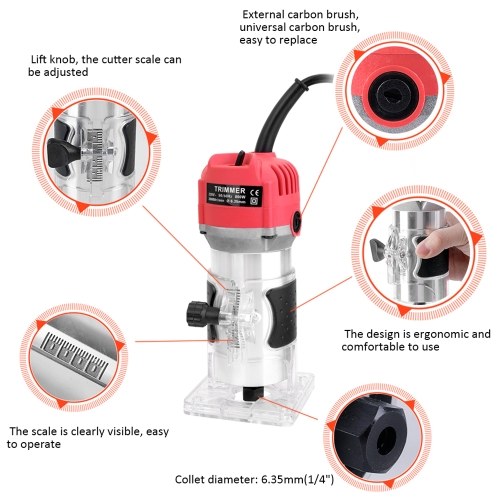 Woodworking Electric Trimming Machine Engraving Electromechanical Wood Milling Slot Machine Copper Motor
Woodworking Electric Trimming Machine Engraving Electromechanical Wood Milling Slot Machine Copper Motor