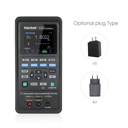 Hantek 1832C Handheld LCR Meter LCR High Precision Tester Inductance Capacitance Resistance Tester
Hantek 1832C Handheld LCR Meter LCR High Precision Tester Inductance Capacitance Resistance Tester