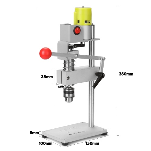 100W Micro Mini Bench Drill Drilling Machine Milling Machine Household Multifunctional Electric Drill DIY Precise Hole Puncher
100W Micro Mini Bench Drill Drilling Machine Milling Machine Household Multifunctional Electric Drill DIY Precise Hole Puncher