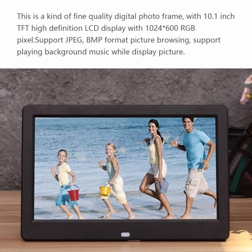 10.1 Inch High Definition 1024*600 Full Function Digital Photo Frame Electronic Album Picture Music Video
10.1 Inch High Definition 1024*600 Full Function Digital Photo Frame Electronic Album Picture Music Video