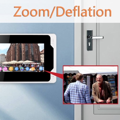 Tuya Wifi 7inch Touching Screen Digital Doorbell 1080P High Definition Intercommunication Video Door Bell Phone APP Control
Tuya Wifi 7inch Touching Screen Digital Doorbell 1080P High Definition Intercommunication Video Door Bell Phone APP Control
