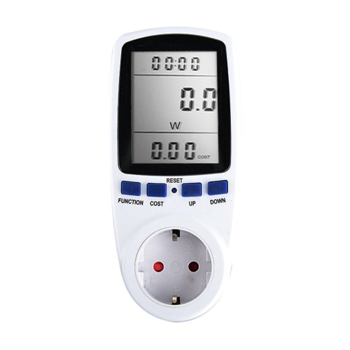 

Digital LCD Energy Meter Wattmeter Monitoring Device Wattage Electricity Kwh Power Measuring Outlet Analyzer