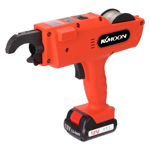 KKmoon 12 V Automatic 8-34MM Rebar Tier Cordless Rechargeable Tying Binding Machine
KKmoon 12 V Automatic 8-34MM Rebar Tier Cordless Rechargeable Tying Binding Machine