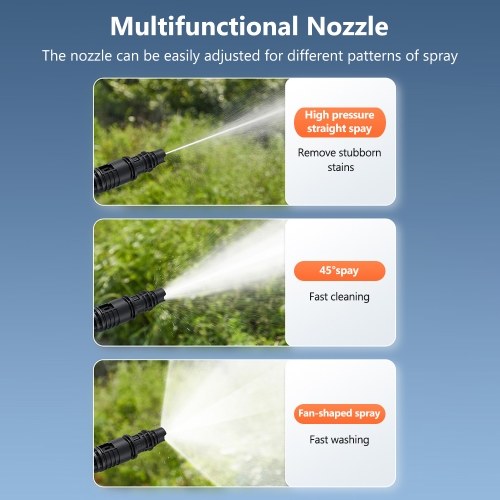 Cordless 200W High Pressure Washer Gun Electric Car Cleaning Tool Portable Handheld Car Cleaning Device Water Pump
Cordless 200W High Pressure Washer Gun Electric Car Cleaning Tool Portable Handheld Car Cleaning Device Water Pump