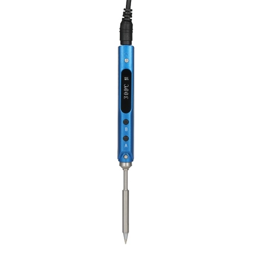SEQURE Mini Electric Soldering Iron with OLED Digital Display Intelligent Soldering Iron Kit with 45W PD Power Adapter and 4 Iron Heads Black EU Plug
SEQURE Mini Electric Soldering Iron with OLED Digital Display Intelligent Soldering Iron Kit with 45W PD Power Adapter and 4 Iron Heads Black EU Plug