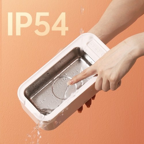 400ml 47KHz Portable Ultrasonics Cleaning Machine Household Stainless Steel Cleaning Machine Glasses Braces Dentures Jewelrys Cleaning Tool 2 Levels Adjustable IP54 Waterproof
400ml 47KHz Portable Ultrasonics Cleaning Machine Household Stainless Steel Cleaning Machine Glasses Braces Dentures Jewelrys Cleaning Tool 2 Levels Adjustable IP54 Waterproof