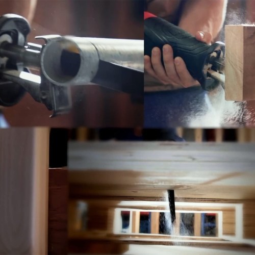 7.5A Reciprocating Saw 2800SPM No-load Speed Corded Electric Hand Saw with 5 Blades for Cutting Wood Metal and PVC
7.5A Reciprocating Saw 2800SPM No-load Speed Corded Electric Hand Saw with 5 Blades for Cutting Wood Metal and PVC