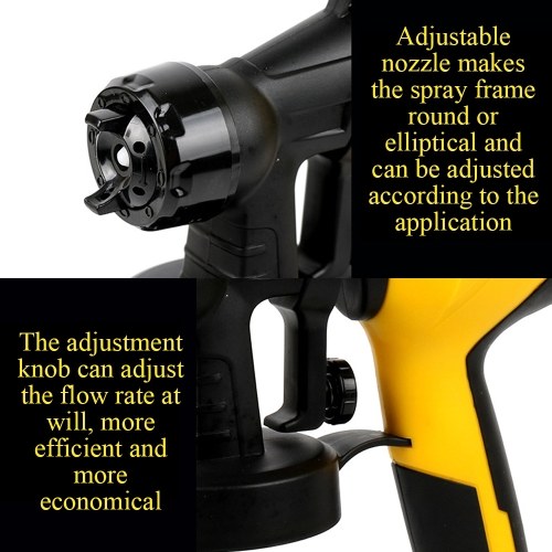 Removable High-pressure Electric Spray Machine Paint Sprayer for Painting Car Wood Furniture with Sprayer Cup
Removable High-pressure Electric Spray Machine Paint Sprayer for Painting Car Wood Furniture with Sprayer Cup