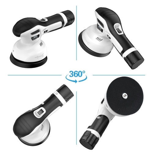 125mm Brushed Cordless Orbital Sander Wood Grinder Electric Car Polisher Multifunctional Wood Metal Waxing Polishing Grinding Sanding Machine 6 Speed Adjustable Orbital Sander
125mm Brushed Cordless Orbital Sander Wood Grinder Electric Car Polisher Multifunctional Wood Metal Waxing Polishing Grinding Sanding Machine 6 Speed Adjustable Orbital Sander