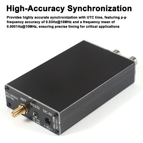 PLL-GPSDO High-Precise GPS Tamed Clock 10MHz Tame DISCiPLINED Clock GPS Receiver Synchronized Timing Module
PLL-GPSDO High-Precise GPS Tamed Clock 10MHz Tame DISCiPLINED Clock GPS Receiver Synchronized Timing Module