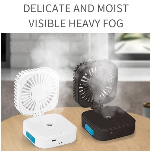 Cross-border new usb spray humidifier moisturizing small fan hanging neck handheld desktop LED night light mini fan white Spray fan
Cross-border new usb spray humidifier moisturizing small fan hanging neck handheld desktop LED night light mini fan white Spray fan
