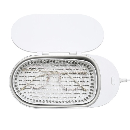 KKmoon Mini Ultrasonic Jewelry Cleaner 400ml Portable Professional Ultrasonic Cleaning Machine for Eyeglasses Dentures Watches Razors Earrings Necklaces Rings Tools Small Items
KKmoon Mini Ultrasonic Jewelry Cleaner 400ml Portable Professional Ultrasonic Cleaning Machine for Eyeglasses Dentures Watches Razors Earrings Necklaces Rings Tools Small Items
