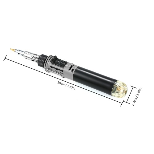 12 in 1 Soldering Iron Kit Full Electronics Set Welding Tool Car Repairing Gas Soldering Self-igniting Torch Outdoors / Grey
12 in 1 Soldering Iron Kit Full Electronics Set Welding Tool Car Repairing Gas Soldering Self-igniting Torch Outdoors / Grey