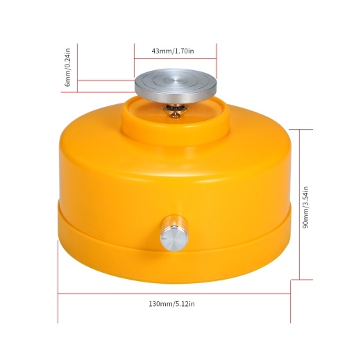 USB Mini Pottery Wheel Machine 4.3cm Electric Turntable Handmade Clay Throwing Making Ceramic Machine DIY Craft
USB Mini Pottery Wheel Machine 4.3cm Electric Turntable Handmade Clay Throwing Making Ceramic Machine DIY Craft