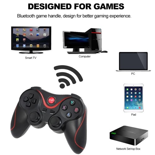T-300 Wireless BT Gamepad Gaming Controller Joystick for Andriod PC Andriod Box Simulator Games T-300 Wireless BT Gamepad Gaming Controller Joystick for Andriod PC Andriod Box Simulator Games