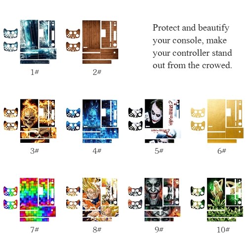 Stylish Full Body Protective Vinyl Skin Decal for Xbox one Console Playstation Console Controller Skins Stickers Style 5
Stylish Full Body Protective Vinyl Skin Decal for Xbox one Console Playstation Console Controller Skins Stickers Style 5
