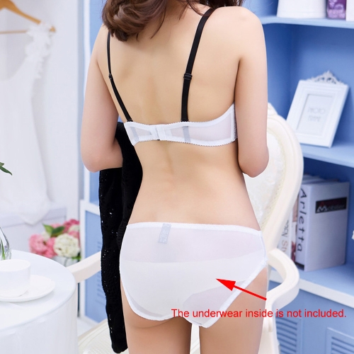 Sexy Women Unpadded Bra Set Sheer Lace Cut Out Bow Underwire Thin Adjustable Strap Underwear Lingerie Sexy Women Unpadded Bra Set Sheer Lace Cut Out Bow Underwire Thin Adjustable Strap Underwear Lingerie
