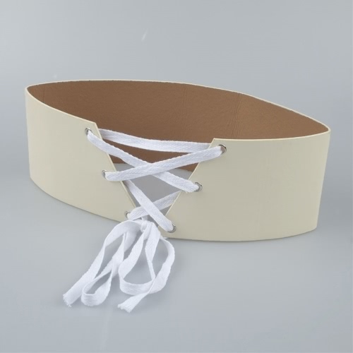 New Fashion Women Vintage PU Leather Waist Belt Self-tie Waistband Waist Strap White/Pink
New Fashion Women Vintage PU Leather Waist Belt Self-tie Waistband Waist Strap White/Pink