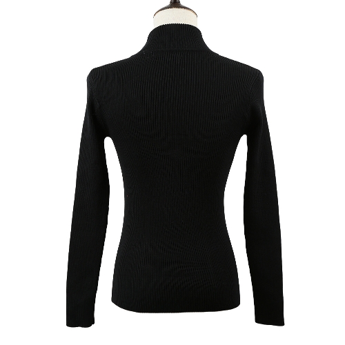 New Fashion Women Sweater Stand Collar Buttons Long Sleeve Solid Bodycon Fit Casual Knitwear
New Fashion Women Sweater Stand Collar Buttons Long Sleeve Solid Bodycon Fit Casual Knitwear