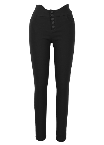 Women High Waist Skinny Pants Elastic Stretchy Solid Slim Leggings Plus Size Casual Pencil Trousers Women High Waist Skinny Pants Elastic Stretchy Solid Slim Leggings Plus Size Casual Pencil Trousers