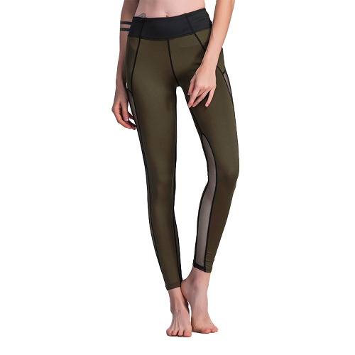 Sexy Women Sport Leggings Mesh Insert Splicing High Waist Skinny Casual Gym Yoga Pants Dark Green
Sexy Women Sport Leggings Mesh Insert Splicing High Waist Skinny Casual Gym Yoga Pants Dark Green