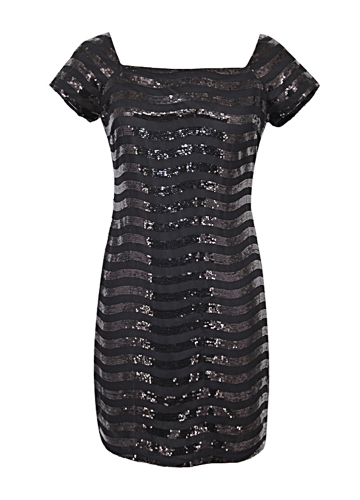 New Sexy Sequined Bandage Dress Square Neck Short Sleeve Back Zipper Bodycon Clubwear Party Dress Black
New Sexy Sequined Bandage Dress Square Neck Short Sleeve Back Zipper Bodycon Clubwear Party Dress Black
