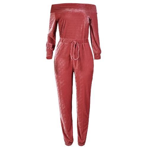 Сексуальные женщины бархат с плеча с длинным рукавом теплые One Piece Bodysuit комбинезоны
Сексуальные женщины бархат с плеча с длинным рукавом теплые One Piece Bodysuit комбинезоны