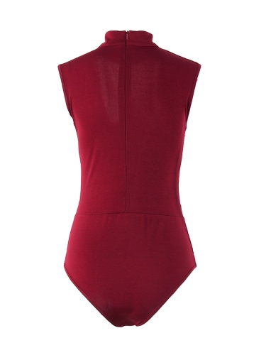 New Women Sexy Bodysuit Cut Out Choker Sleeveless Tights Bodycon Jumpsuit Rompers Beachwear New Women Sexy Bodysuit Cut Out Choker Sleeveless Tights Bodycon Jumpsuit Rompers Beachwear