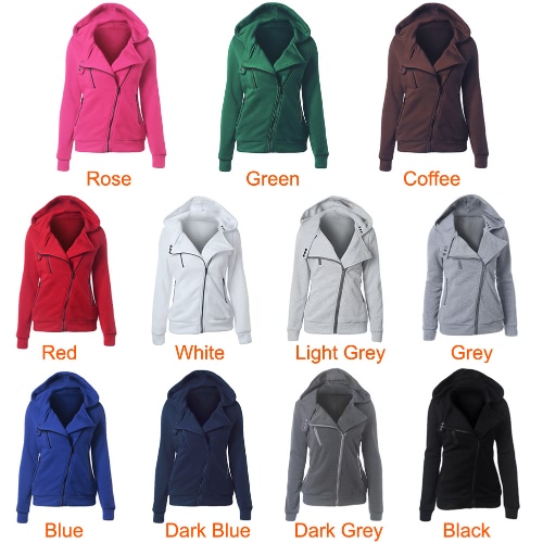 New Women Hoodies Sweatshirt Autumn Winter Long Sleeve Zipper Hooded Coat Outerwear Warm Tracksuit Streetwear
New Women Hoodies Sweatshirt Autumn Winter Long Sleeve Zipper Hooded Coat Outerwear Warm Tracksuit Streetwear