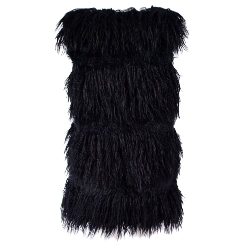 Fluffy Faux Fur Vest Waistcoat Autumn Winter Sleeveless Outerwear Women Coat Soft Hairy Overcoat
Fluffy Faux Fur Vest Waistcoat Autumn Winter Sleeveless Outerwear Women Coat Soft Hairy Overcoat