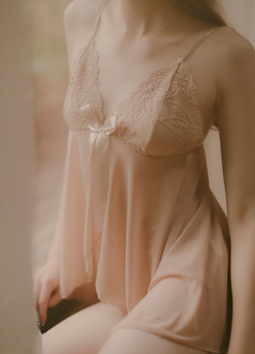 Women Lingerie Dress Sheer Lace Mesh G-String Babydoll Underwear Sleepwear Nightdress