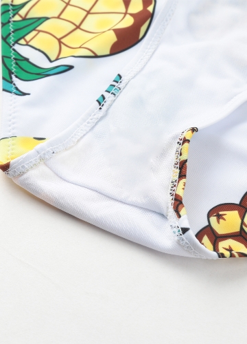 New Sexy Women Pineapple Print Lace Up Monokini One Piece Swimsuit Tie Back Bathing Suit Swimwear
New Sexy Women Pineapple Print Lace Up Monokini One Piece Swimsuit Tie Back Bathing Suit Swimwear