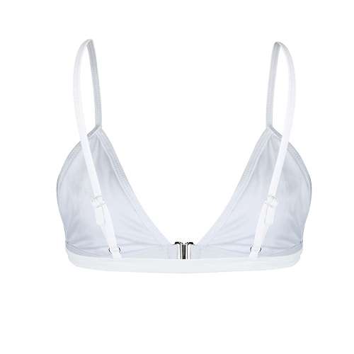 Sexy Women Strappy Bra Bikini Biquini Top Front Clasp Closure Backless Sleeveless Deep V Neck Beach Bathing Swimsuit
Sexy Women Strappy Bra Bikini Biquini Top Front Clasp Closure Backless Sleeveless Deep V Neck Beach Bathing Swimsuit