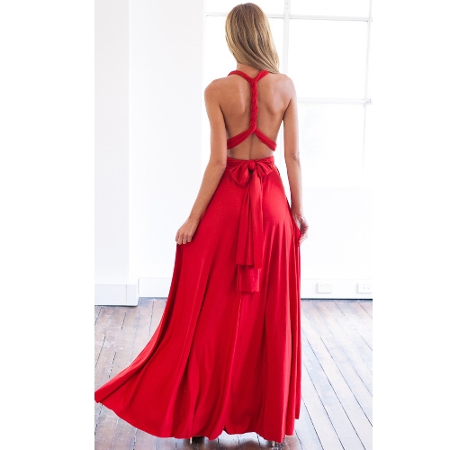 Женщины Платье Твердый Stretchy Кабриолет Многосторонний Крест ремень Bridesmaid Long Gown Maxi Party One-Piece Pink
Женщины Платье Твердый Stretchy Кабриолет Многосторонний Крест ремень Bridesmaid Long Gown Maxi Party One-Piece Pink
