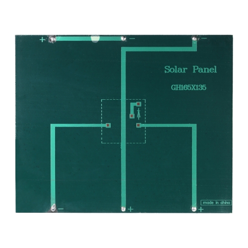 3.5W 6V Polycrystalline Silicon Solar Panel Solar Cell for DIY Power Charger 165*135mm
3.5W 6V Polycrystalline Silicon Solar Panel Solar Cell for DIY Power Charger 165*135mm