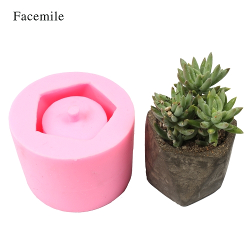 1PCS Flower Potted Planter Silicone Mold Handmade Craft Garden Home Decoration Plant Flowerpot Cement Vase Molds 1PCS Flower Potted Planter Silicone Mold Handmade Craft Garden Home Decoration Plant Flowerpot Cement Vase Molds