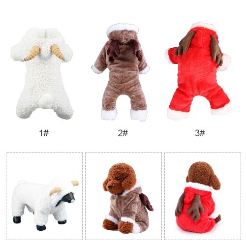 Soft Warm Dog Pet Clothes Apparel Hoodie Coral Fleece Small Dogs Puppy Coat Four Legs Design Lovely Sheep Cosplay Costumes
Soft Warm Dog Pet Clothes Apparel Hoodie Coral Fleece Small Dogs Puppy Coat Four Legs Design Lovely Sheep Cosplay Costumes
